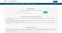Desktop Screenshot of clients.domainhostingshop.com.au