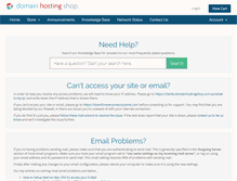 Tablet Screenshot of clients.domainhostingshop.com.au